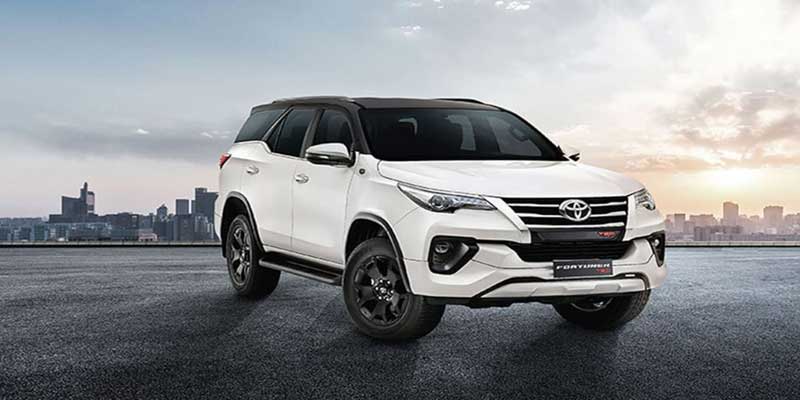 Toyota Fortuner Car Rental in Chennai 